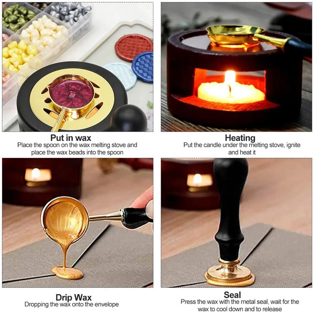 2/3Pcs Sealing Wax Stamps Set  - đánh giá và giá Wax Seal Stamp Set