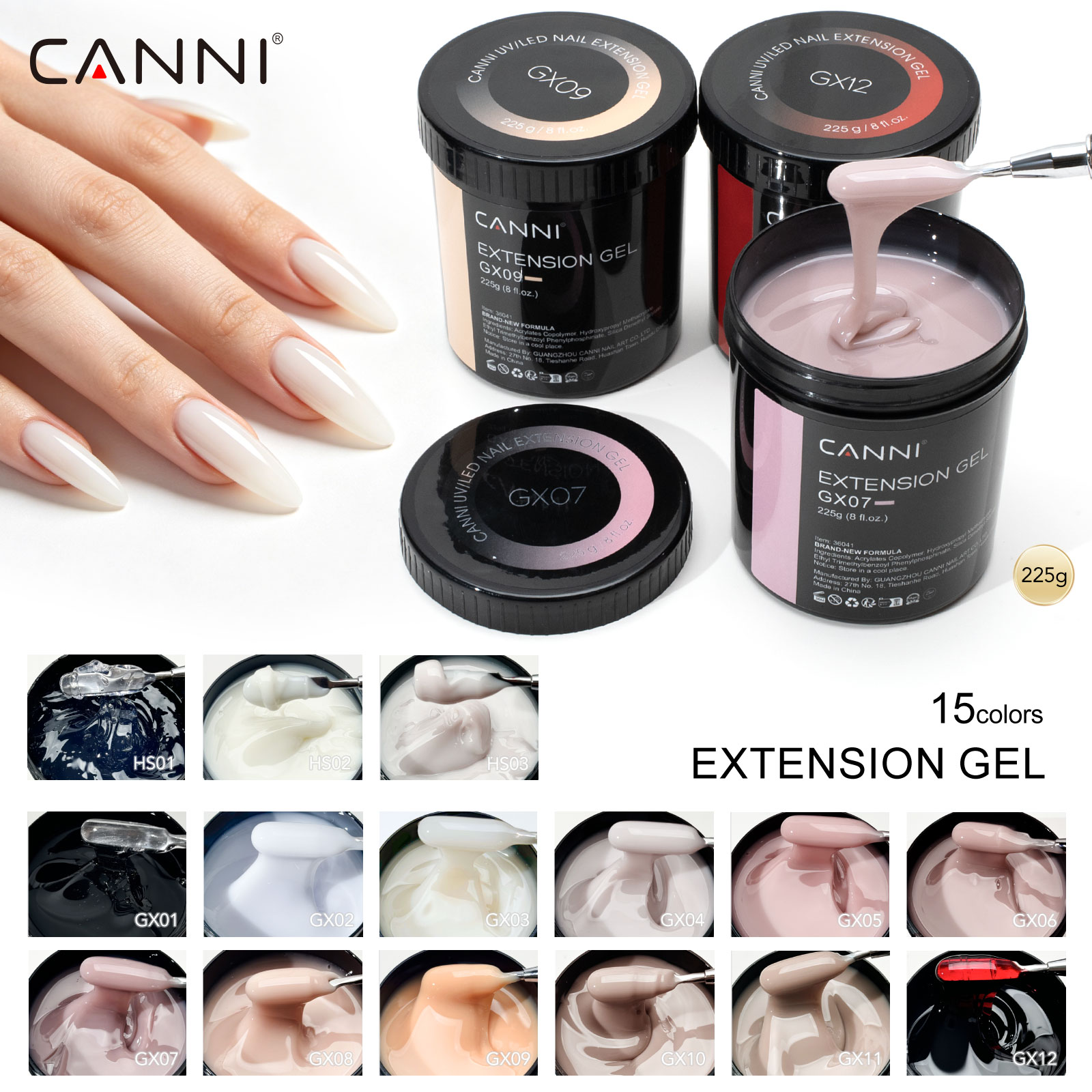 CANNI 225g Refillment Camoufla - đánh giá và giá Gel Refill Pack