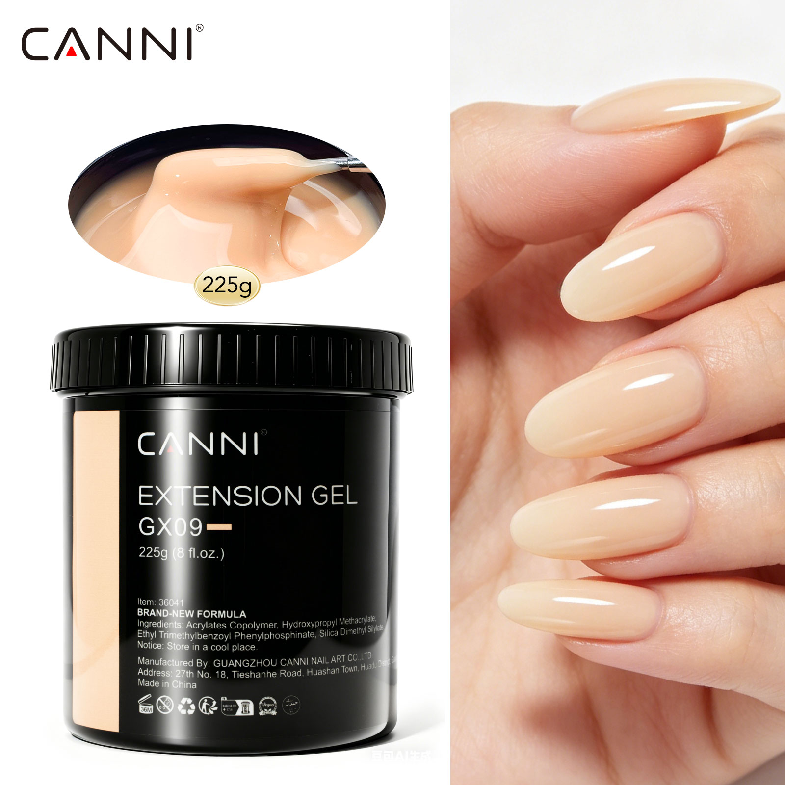 CANNI 225g Refillment Camoufla - đánh giá và giá Gel Refill Pack