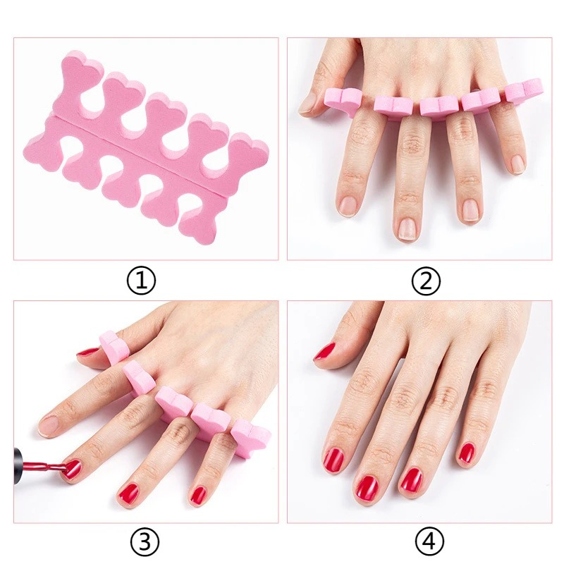 100/200pcs/Pack Nail Art Toe S - đánh giá và giá Gel Refill Pack
