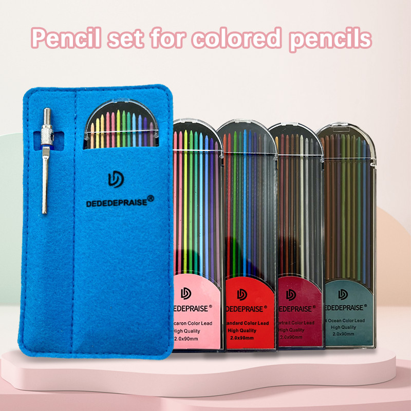 12/24 Colored Leads 2.0mm Mech - đánh giá và giá Staedtler Pencil Lumocolor